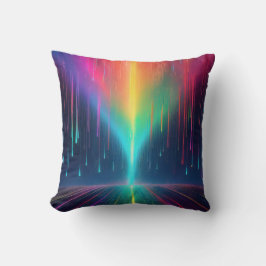 Rainbow Drip Trip Kussen