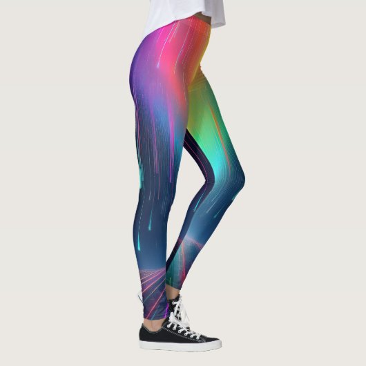 Rainbow Drip Trip Leggings (Rechts)