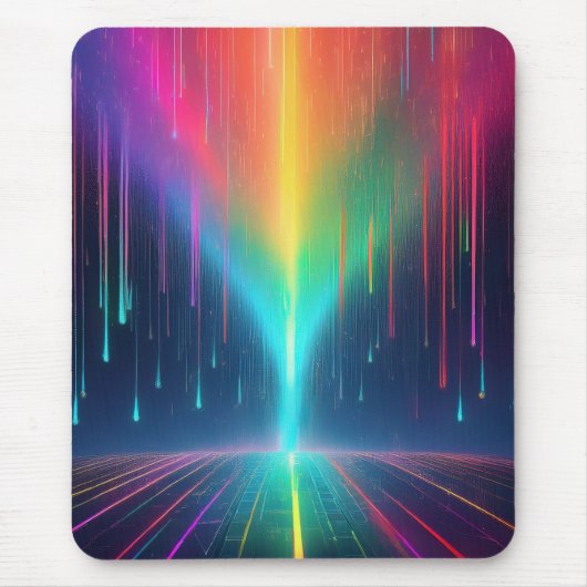 Rainbow Drip Trip Muismat (Voorkant)