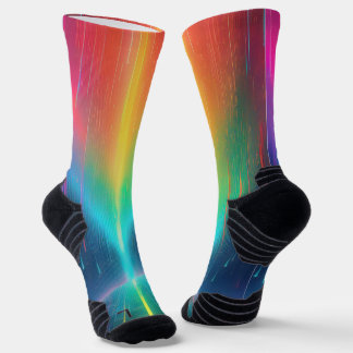 Rainbow Drip Trip Sokken