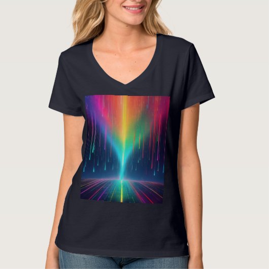 Rainbow Drip Trip T-shirt (Voorkant)
