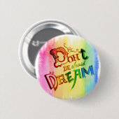 Rainbow-droom Ronde Button 5,7 Cm (Voorkant /achterkant)
