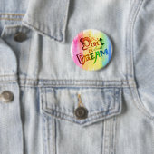 Rainbow-droom Ronde Button 5,7 Cm (In situ)