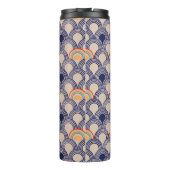 Rainbow Drop Thermal Tumbler Thermosbeker (Achterkant)