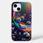 Rainbow Droplet Hoesje-Mate iPhone Case (Achterkant)
