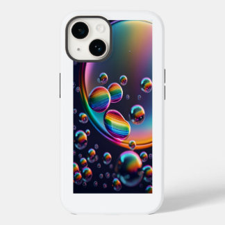 Rainbow Droplet Hoesje-Mate iPhone Case 14 Hoesje