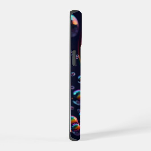 Rainbow Droplet iPhone Case iPhone 15 Case (Rechterkant)