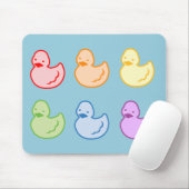 Rainbow Duckies Muismat (Met muis)