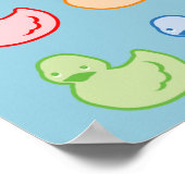 Rainbow Duckies Poster (Hoek)