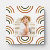 Rainbow Earth Tones Foto Fotoplaat (Voorkant)