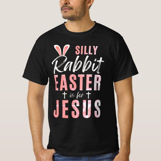 Rainbow Easter Bunny - Pasen T-shirt (Voorkant)