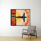 Rainbow Easter Bunny - Pasen Wandkleed (In Situ (horizontaal))