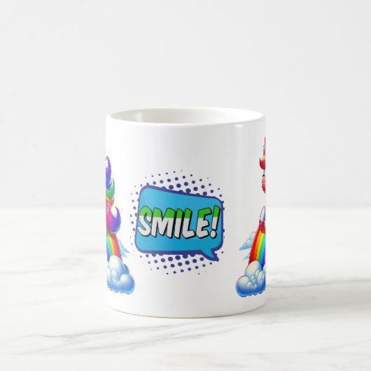 Rainbow Eenhoorn Magic Mok 11 oz (Center)