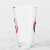 Rainbow Eenhoorn Roze Tint Glas (Rechts)