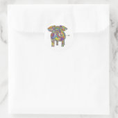 Rainbow Elephant stickers (Tas)