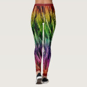 Rainbow EMU Feathered Leggings (Achterkant)