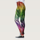 Rainbow EMU Feathered Leggings (Links)