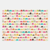 Rainbow- en Abstracte-vormenpatroon Inpakpapier Vel (Voorkant 2)