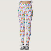 RAINBOW- EN CLOUD-Leggings Leggings (Voorkant)