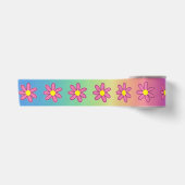 Rainbow en Flowers Satin Ribbon Satijnen Lint (Voorkant)