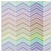Rainbow en getextureerd Chevron Pattern Stof (Close Up)