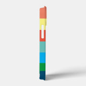 Rainbow en jouw naam iPhone/iPad case (Achterkant / Rechts)