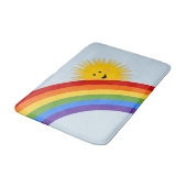 Rainbow en Sunshine Bath Mat (Gekanteld)