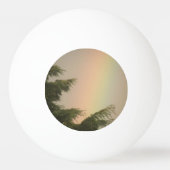 Rainbow en Trees Ping Pong Ball (Achterkant)