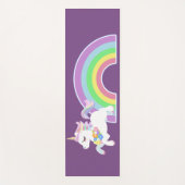 Rainbow en Unicorn Yoga Mat (Voorkant)