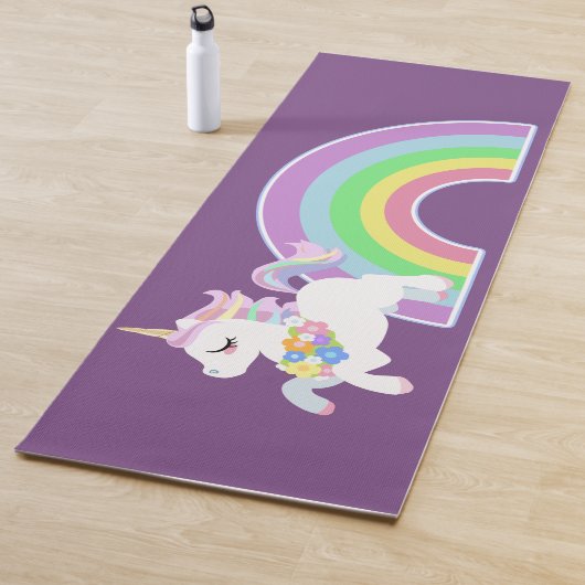 Rainbow en Unicorn Yoga Mat (In situ)