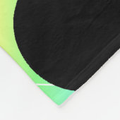 Rainbow- en zwarte pooldots en stripes Blanket Fleece Deken (Hoek)