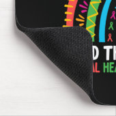 Rainbow End Het Stigma Geestelijke Gezondheidsprob Muismat (Hoek)