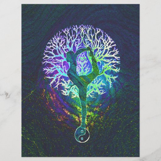 Rainbow Energy Yin Yang Yoga Flyer (Voorkant)