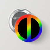 Rainbow Equality Button (Voorkant /achterkant)