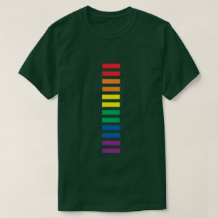 RAINBOW EQUALITY SIGN LGBTQI GAY LESBIAN PRIORITEI T-SHIRT
