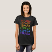 Rainbow España Spanje shirten en jassen T-shirt (Voorkant volledig)