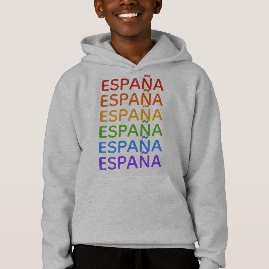 Rainbow España Spanje shirten & jassen (Voorkant)