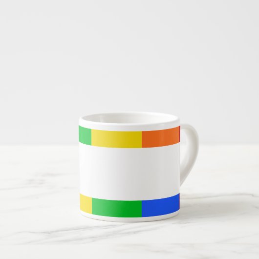 Rainbow Espresso Kop (Voorkant rechts)