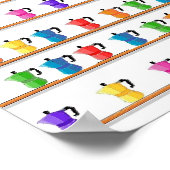 Rainbow Espresso Poster (Hoek)
