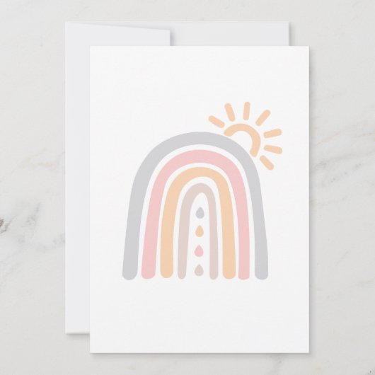 Rainbow Essential Oil Drops Class Kaart (Achterkant)