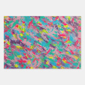 Rainbow esthetische Abstracte print Inpakpapier Vel (Voorkant 3)