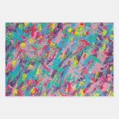 Rainbow esthetische Abstracte print Inpakpapier Vel (Voorkant)