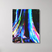 RAINBOW EUCALYPTUS TREE canvas Afdruk (Voorkant)