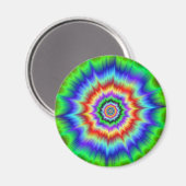 Rainbow Explosion Magnet (Voorkant / Achterkant)