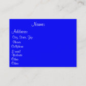 Rainbow Express_ Visitekaartje (Achterkant)