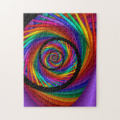 Rainbow EYE Fractal Legpuzzel (Verticaal)