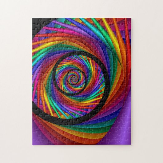 Rainbow EYE Fractal Legpuzzel (Verticaal)