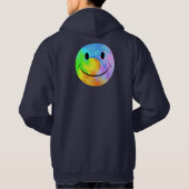 Rainbow Face Hoodie (backprint) (Achterkant)