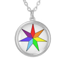 Rainbow Faerie Star Ketting