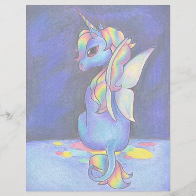 Rainbow Faerie Unicorn (Voorkant)